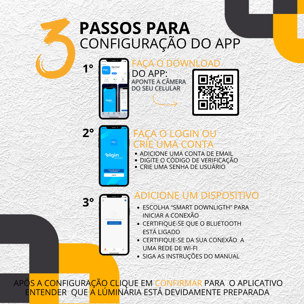 Painel Sobrepor 18W Quadrado Smart Wi-Fi