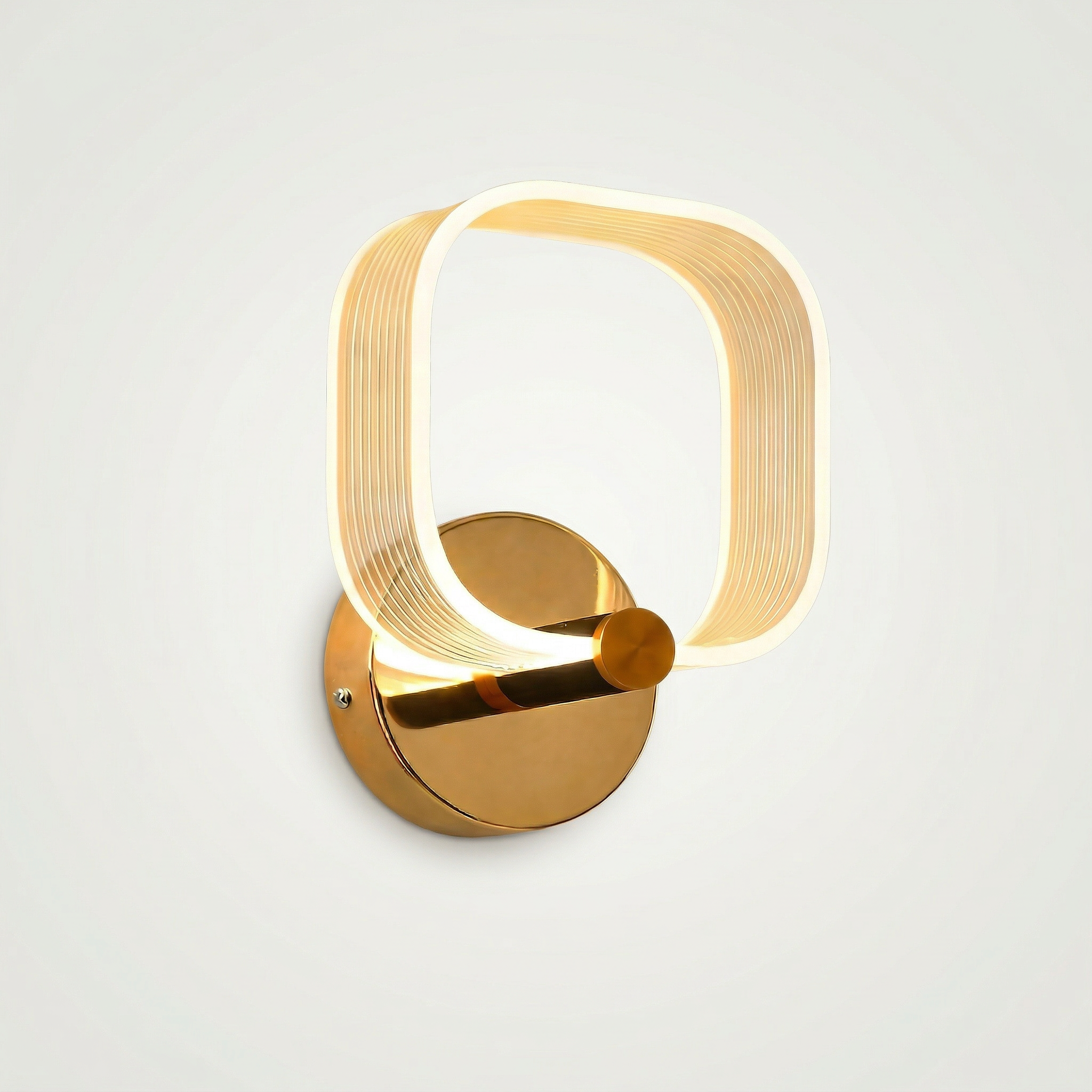 Arandela LED Pétala 8W Quadrada Bivolt – 3 Cores em 1