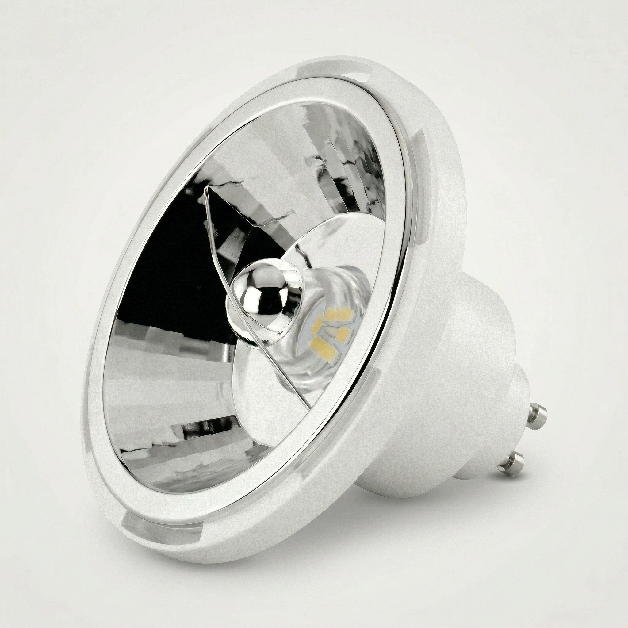 Lâmpada LED AR111 GU10 12W Bivolt – Iluminação Focalizada 12° a 24° - Branco Quente, Frio ou Neutro