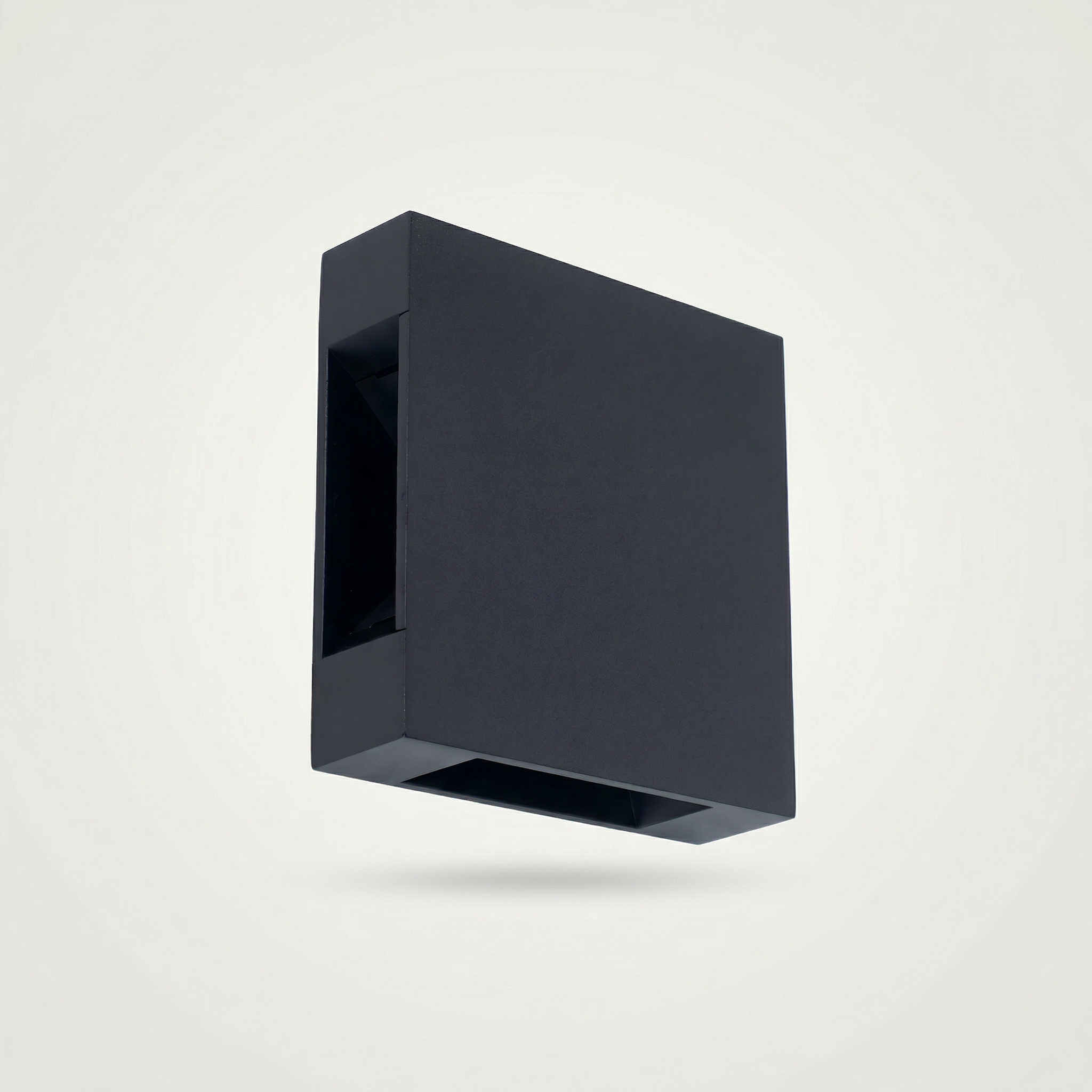 Arandela LED 4 Fachos Ajustáveis 4W Bivolt – Branco Quente | Uso Externo IP65 | Preta ou Branca