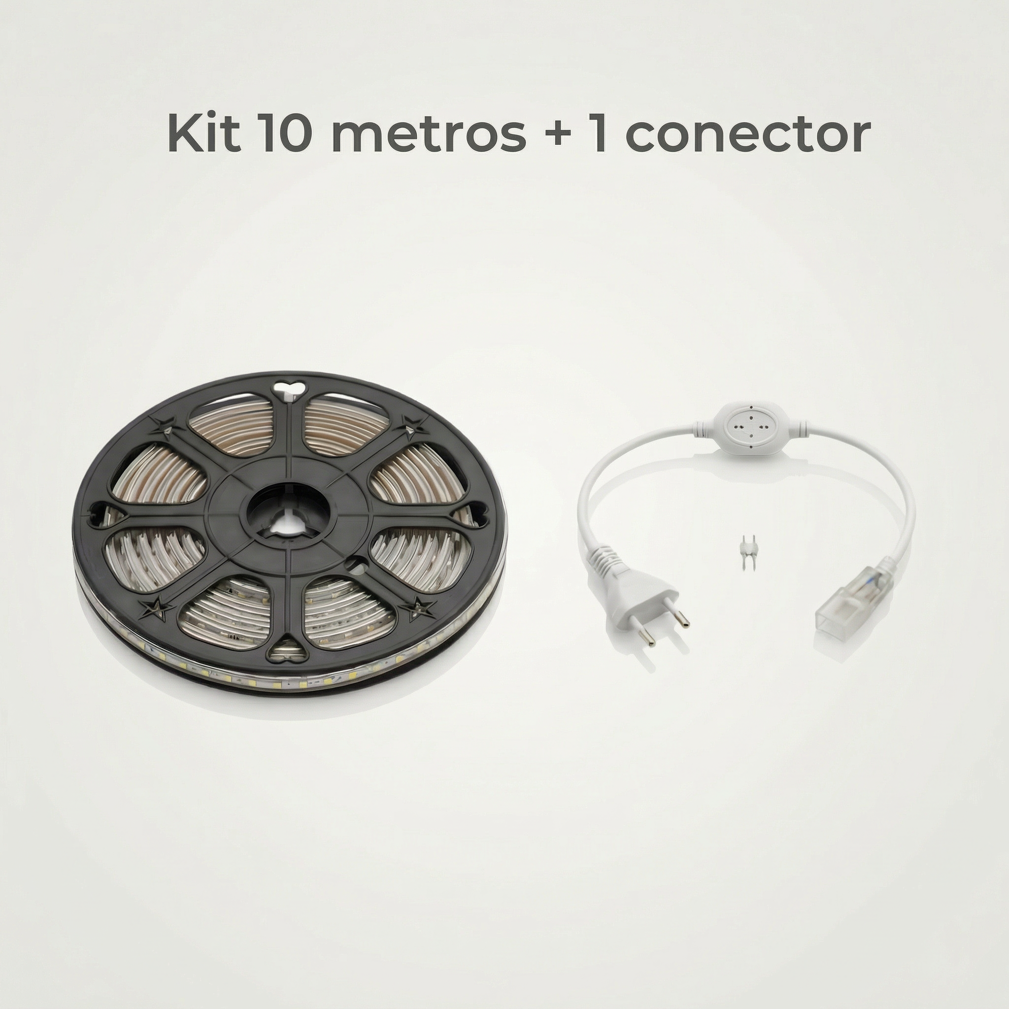 Mangueira LED 5050 100m IP65 – 60 LEDs/m – 110V ou 220V (Não Bivolt) - Branco Frio, Branco Quente ou Branco Neutro