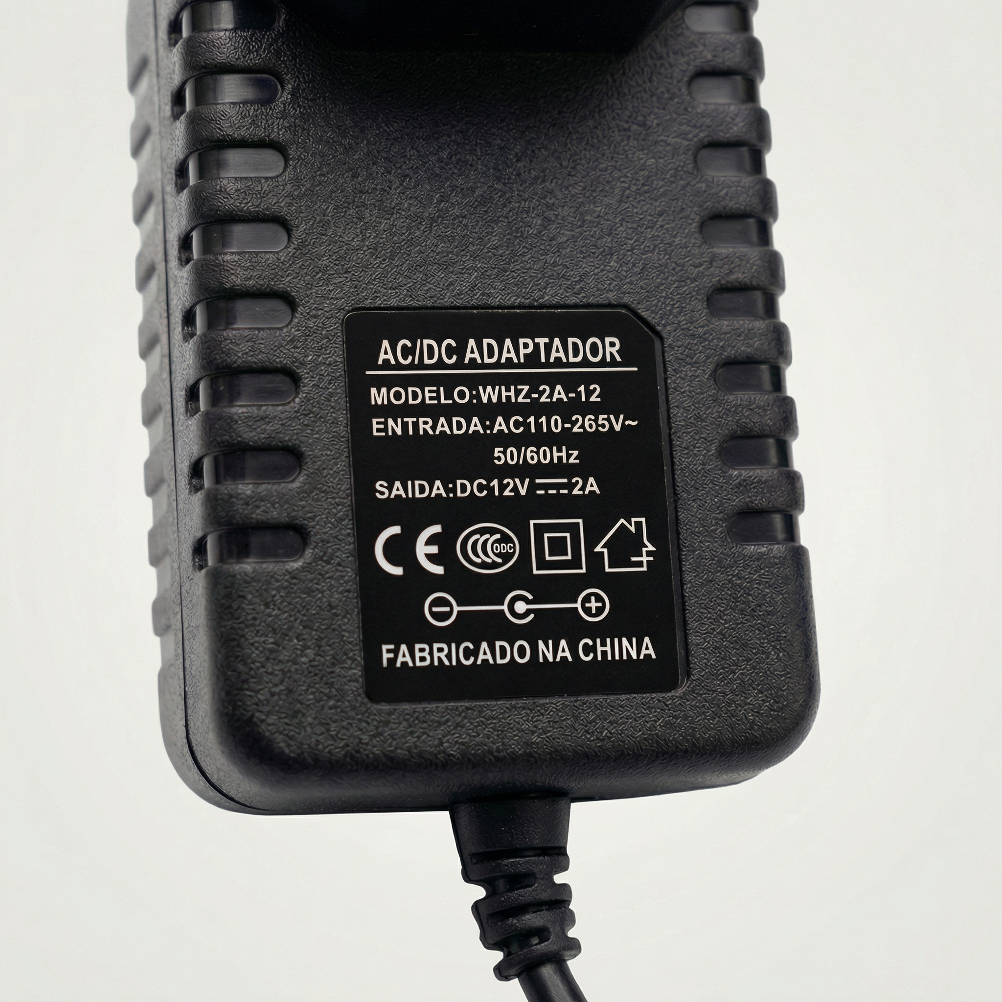 Fonte 12V 2A Bivolt para Fita LED com Conector P4 – 24W Proteção Completa