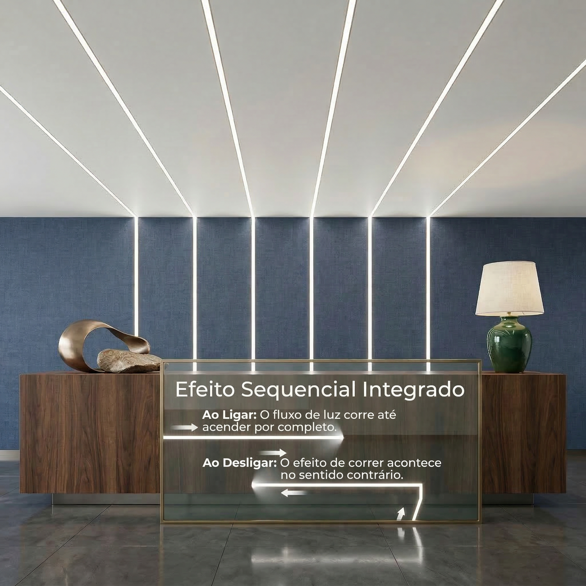 Fita LED Sequencial Endereçável 3528 120 LEDs/m 24V – 10 Metros Com Controle | IP20 | Ilugra
