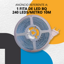 Fita LED 3528TD 240D IP44 127V com Fonte Fixa Branco Quente 48W/m