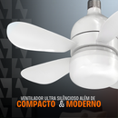 LAMPADA COM VENTILADOR LITTLE FAN 3 EM 1 E27