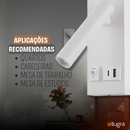 Kit 2 Arandela USB e USBC De Cabeceira Moderna Para Leitura