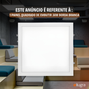 Painel LED Quadrado de Embutir 36W – Iluminação Eficiente e Sofisticada
