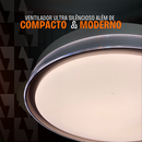 Ventilador de Teto Retrátil com Controle Remoto 4 Hélices Preto