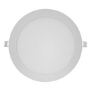 Painel Led 18w Embutir Redondo Aluminio 6500k Bivolt 110v/220v