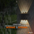 Kit 3 Arandelas Led Meia Lua 6w Bivolt Aprova D'agua 3000k