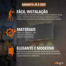 Kit 3 Arandelas Led Meia Lua 6w Bivolt Aprova D'agua 3000k