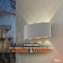 Arandela Externa Led 6w Lente 6 Fachos Branco 3000k Bivolt