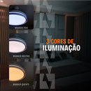 Ventilador de Teto com Controle Remoto Retrátil 4 Hélices Branco