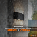 Arandela com 2 Focos e 8 Fachos - Efeito de Garagem para Uso Interno e Externo - 8W