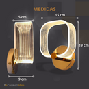 Luminária Arandela Led 8w Moderna Quadrada Bivolt 3 Cores