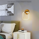 Luminária Arandela Led 8w Moderna Quadrada Bivolt 3 Cores