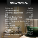 Kit 3 Arandelas  Stellare Led 14w Dourada Parede Interna