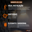 Arandela com 2 Focos e 8 Fachos - Efeito de Garagem para Uso Interno e Externo - 8W