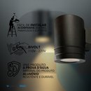 Kit 3 Arandelas Titan 5w Sobrepor Externa Prova D'água