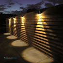 Arandela De Parede Titan 5w Branco Quente Alumínio Externa Bivolt