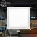 Kit 2 Painel Plafon Led Embutir 40x40 40w Luz Branco 6500k