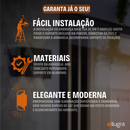 Luminária Arandela Led 4w Meia Lua 4 Fachos Parede Ip65