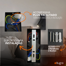 Kit 2 Arandela USB e USBC De Cabeceira Moderna Para Leitura