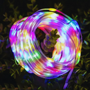 Fita LED RGB 10m Pisca Inteligente e Customizável com USB, Controle e App