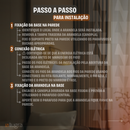 Arandela de Parede com 1 Globo - Iluminação Moderna e Elegante