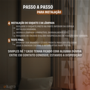 Arandela de Parede com 1 Globo - Iluminação Moderna e Elegante