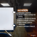 Kit 2 Painel Plafon Led Embutir 40x40 40w Luz Branco 6500k