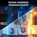 Fita LED RGB 10m Pisca Inteligente e Customizável com USB, Controle e App