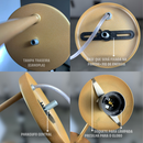 Arandela de Parede com 1 Globo - Iluminação Moderna e Elegante