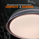 Ventilador de Teto com Controle Remoto Retrátil 4 Hélices Branco com Rose