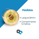 Fita LED 5 Metros 12V COB 480D IP20 - Branco Frio 6500K / Branco Quente 3000K