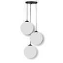 Pendente 3 Globos - Design Moderno e Sofisticado para Iluminação