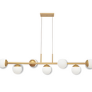 Lustre de Teto com 7 Globos - Design Moderno e Sofisticado