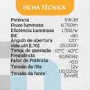 Fita LED IP68 3528 - 5m, 120 LEDs/m, à Prova d'Água