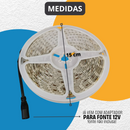 Fita LED 3528-60D 5m Branco Frio IP65 – Versatilidade e Economia para Ambientes Internos e Externos