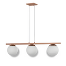 Lustre Globe com 3 Globos - Design Moderno e Sofisticado