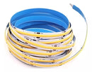 Fita LED COB 8mm 5m Branco Quente 252 LEDs/m 12V IP20