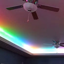 Fita LED RGB 3528 Colorida 5m com Controle 300 LEDs 12V Bivolt 110V/220V