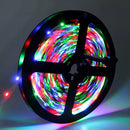 Fita LED RGB 3528 Colorida 5m com Controle 300 LEDs 12V Bivolt 110V/220V