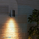 Arandela De Parede Titan 5w Branco Quente Alumínio Externa Bivolt