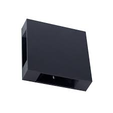 Arandela LED 4 Fachos Ajustáveis 4W Bivolt – Branco Quente | Uso Externo IP65 | Preta ou Branca