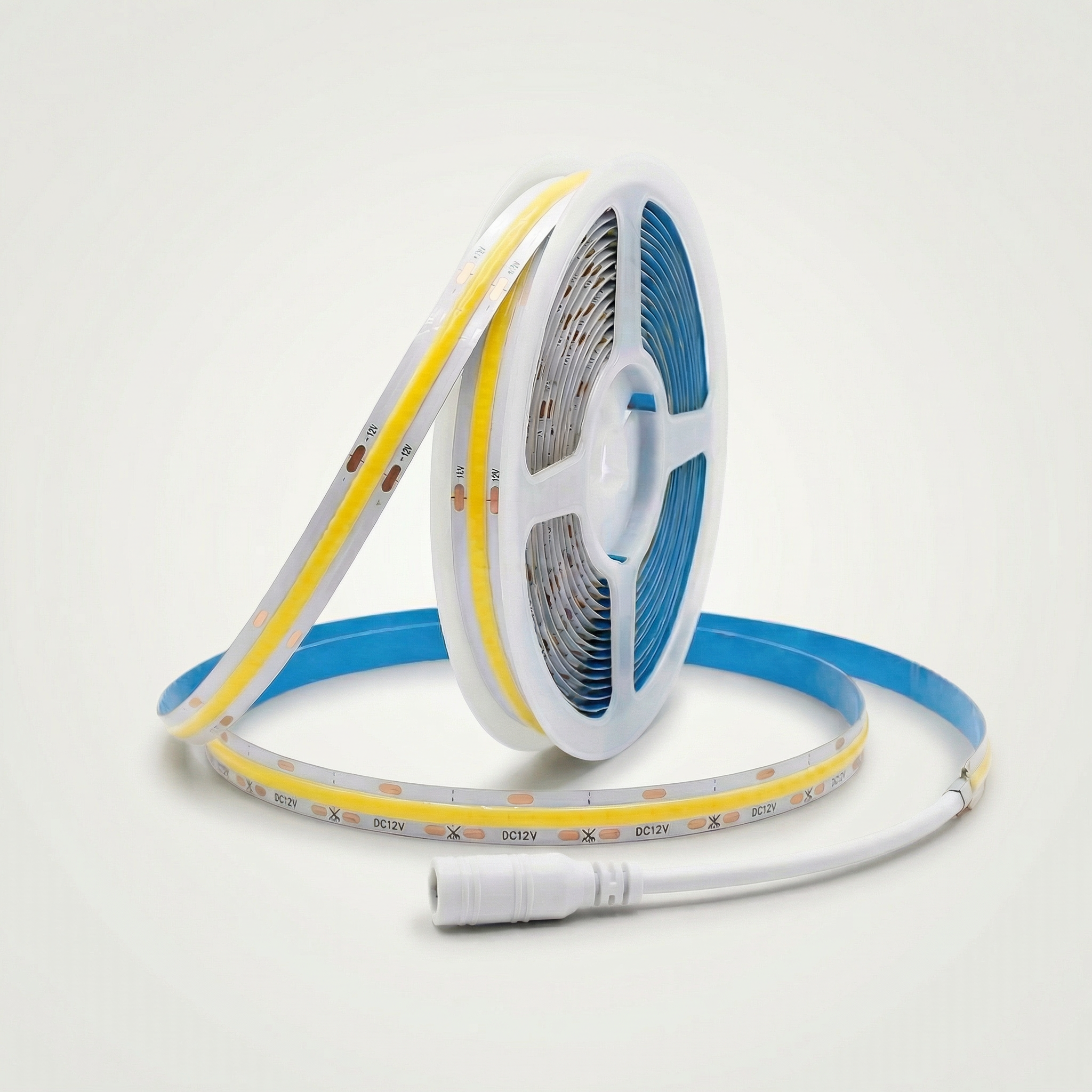 Fita LED COB 480 LEDs/m 5m 12V IP20 – Branco Frio 6500K ou Branco Quente 3000K