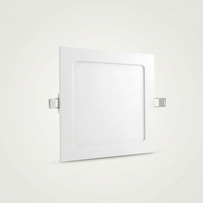 Painel LED 12W Quadrado de Embutir Bivolt – Branco Frio, Neutro ou Quente