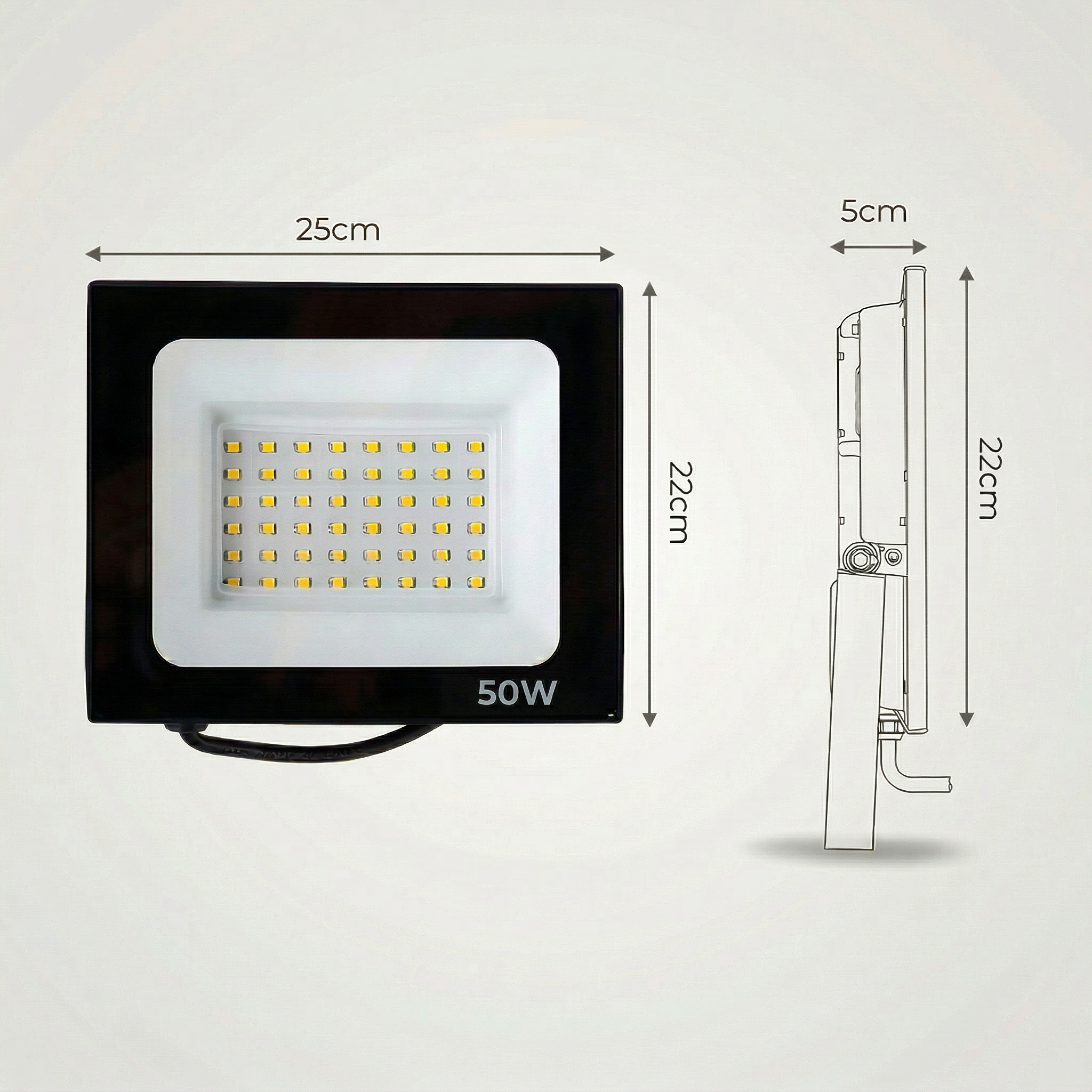 Refletor LED 50W Bivolt IP65