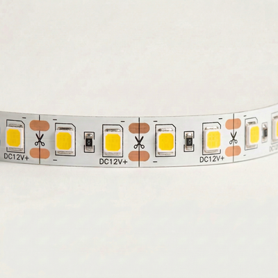 Fita LED 3528 120 LEDs/m 15W/m 12V IP20 – 5 Metros | Branco Frio, Neutro ou Quente