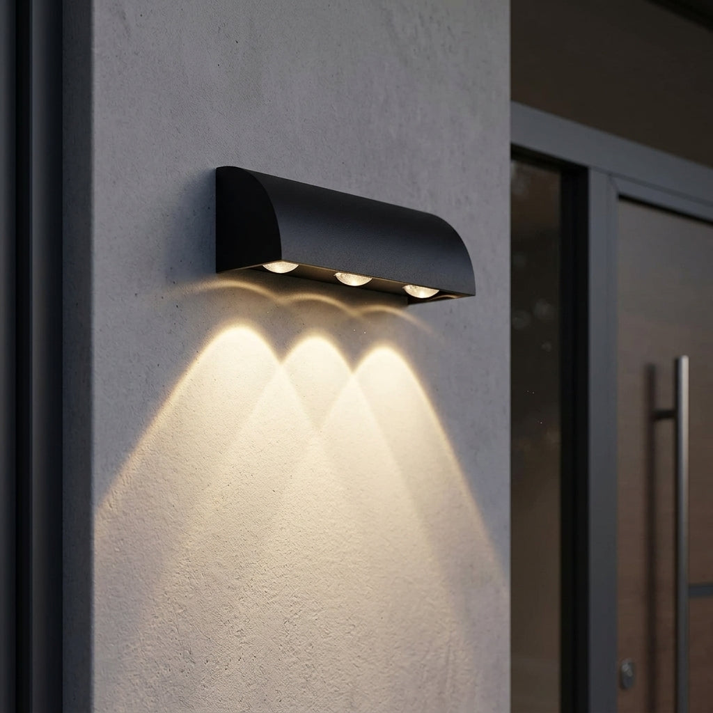 Arandela LED Outdoor 6W Bivolt IP66 – Branco Quente 3000K
